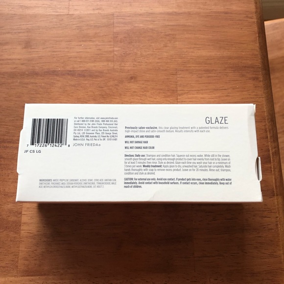 🎉Host Pick🎉John Frieda Luminous Glaze Clear Shine 6.5 ounces - Picture 3 of 4